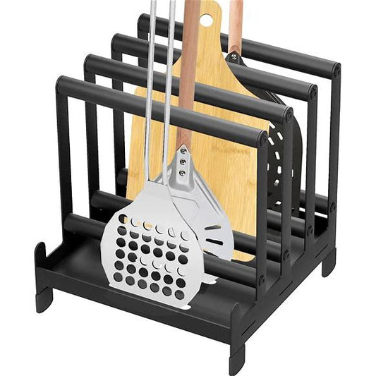 Brasero Living Pizza Peel Black Steel Rack